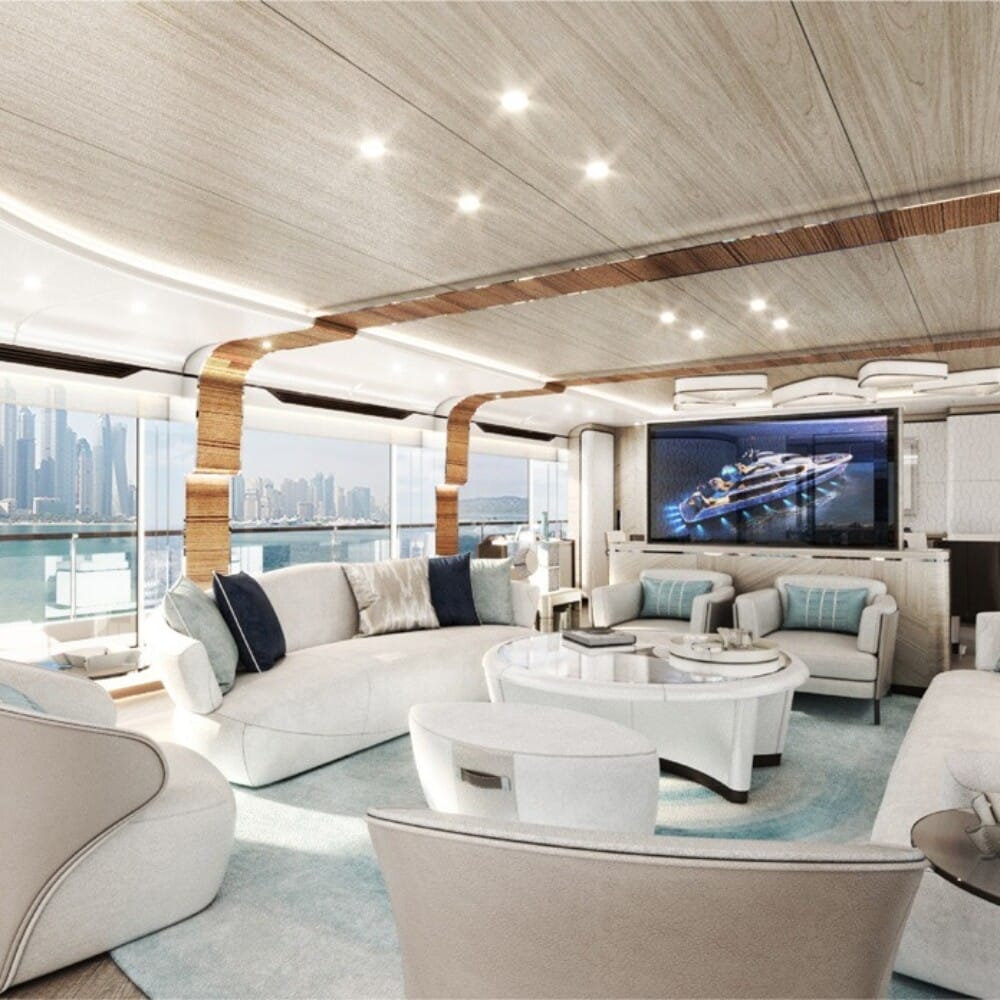 Majesty 160 main saloon