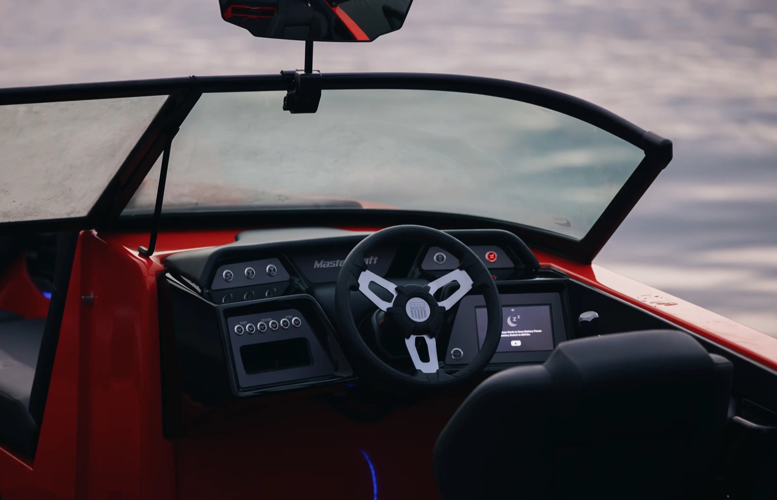 NXT24 helm and touchscreen