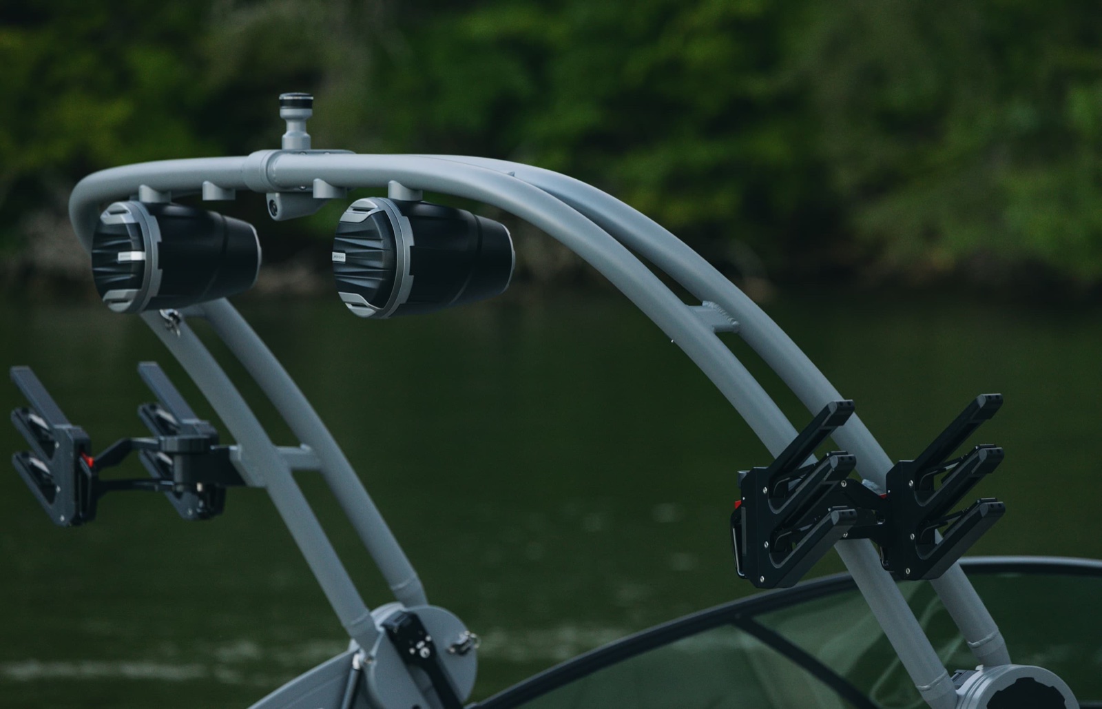 XT20 tower speakers and wakeboard racks