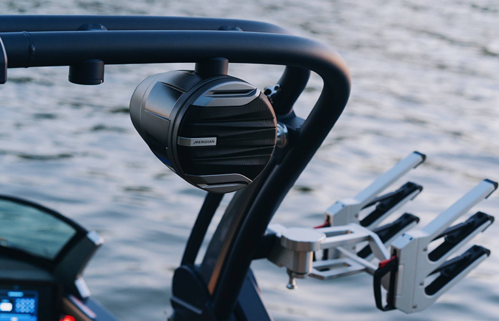 XT23 tower speakers and wakeboard racks