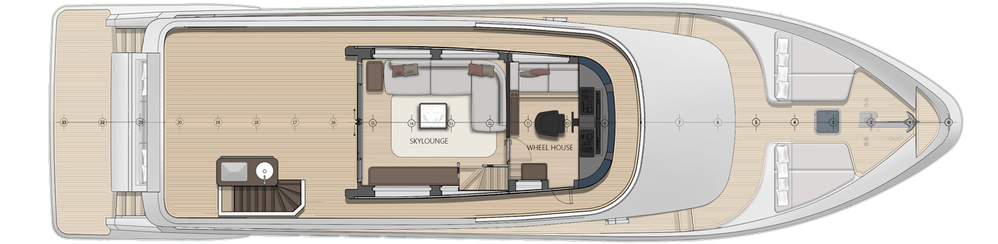 Upper Deck plan