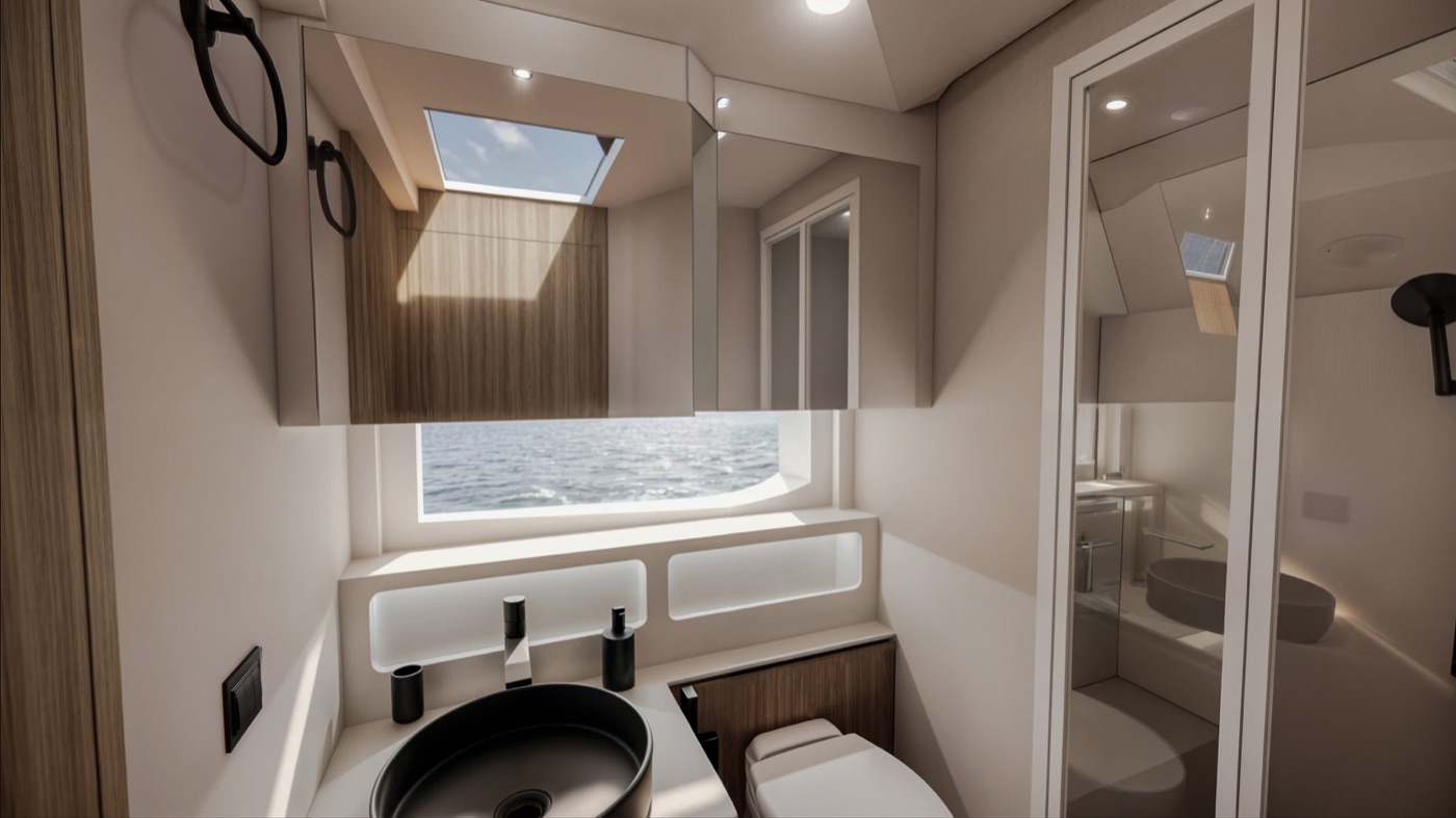 47FX ensuite bathroom