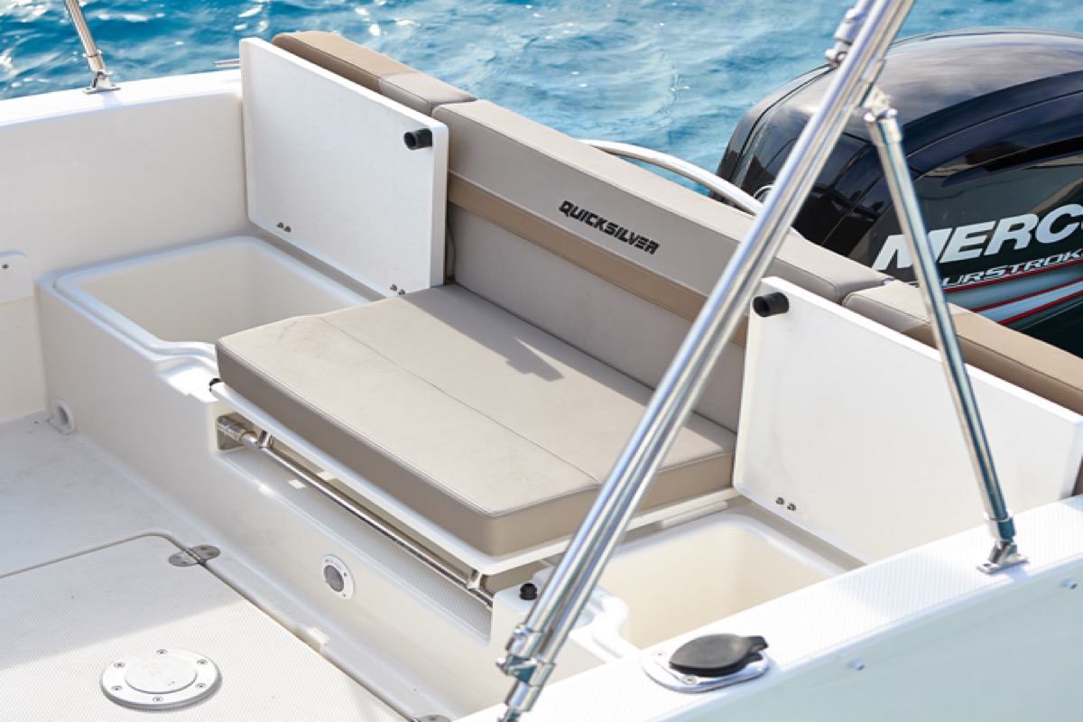 Storage under seating