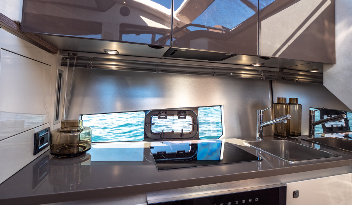C42 galley countertop