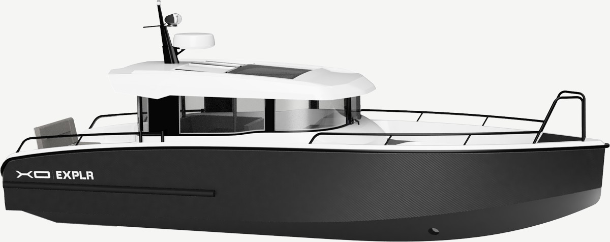 EXPLR 10 Sport IB 側面輪廓渲染圖